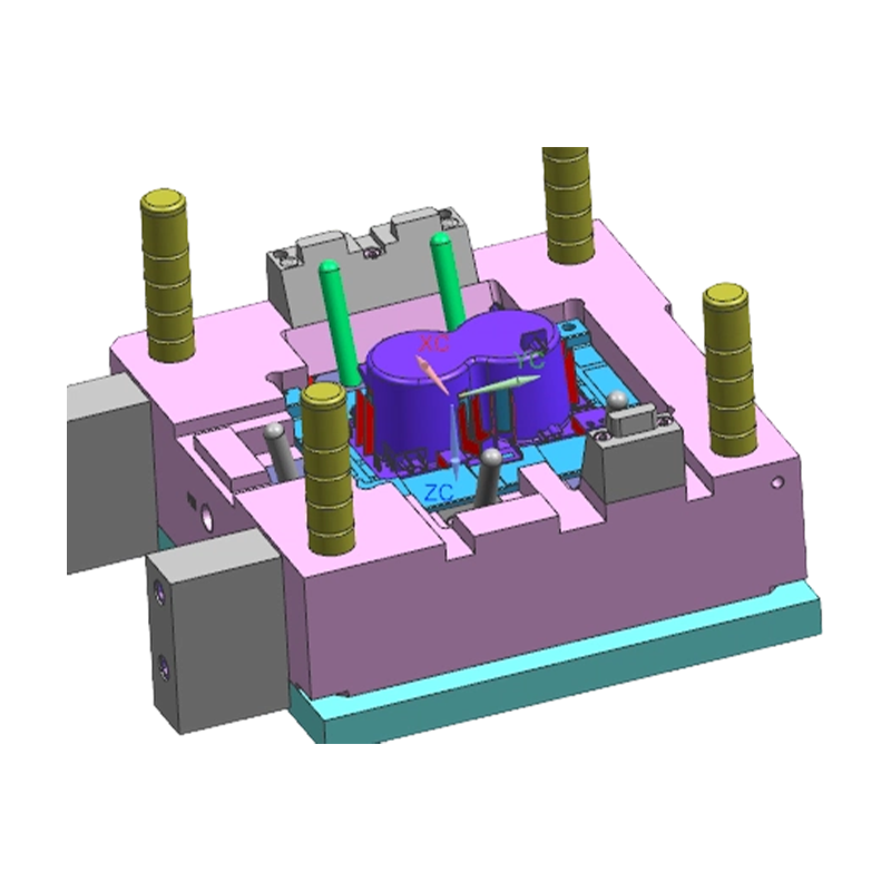 Rolling Shutter Cup Hållare Montage Injection Mould Rolling Shutter Cup Hållare Montage Injection Mould