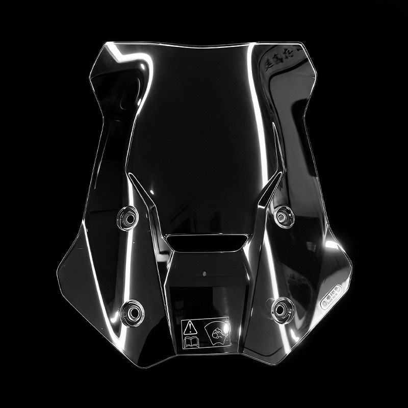 Motorcykel Clear Windshield sprutform Motorcykel Clear Windshield sprutform